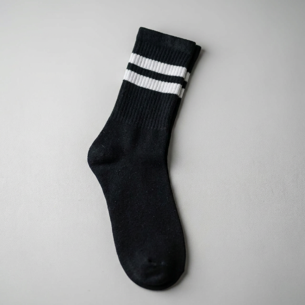 STRIPED SPORTS SOCKS SINGLE PAIR