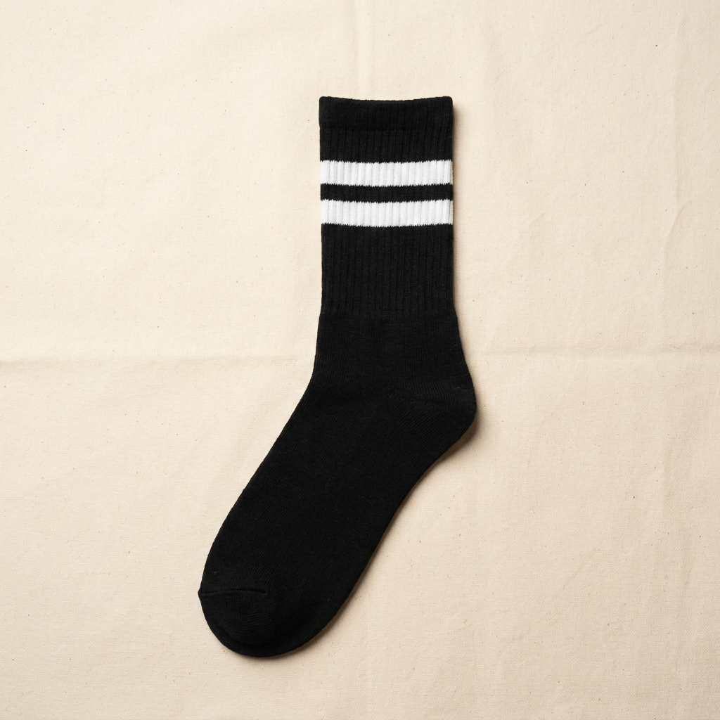 STRIPED SPORTS SOCKS PACK OF 12