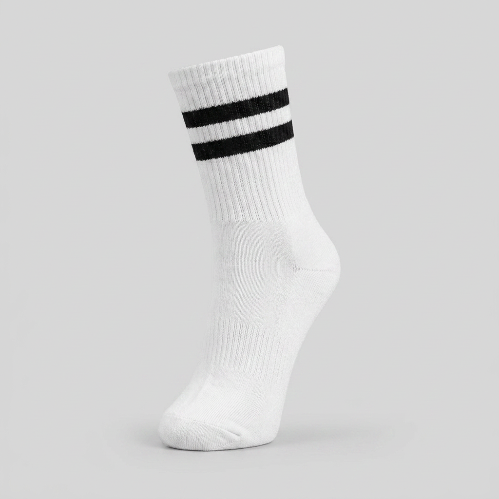 STRIPED SPORTS SOCKS SINGLE PAIR